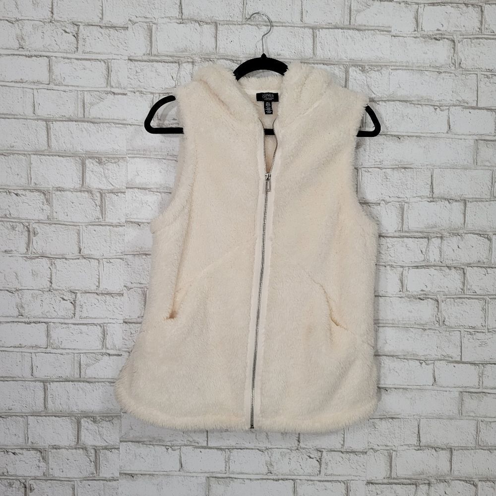 Jones New York cozy full zip vest